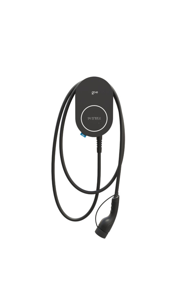 Sähköauton latausasema go-e Charger PRO Cable 11kW, 4G/WiFi, Pörssisähkö, Aurinkosähkö, Kuormanhallinta, MID-mittaus 1